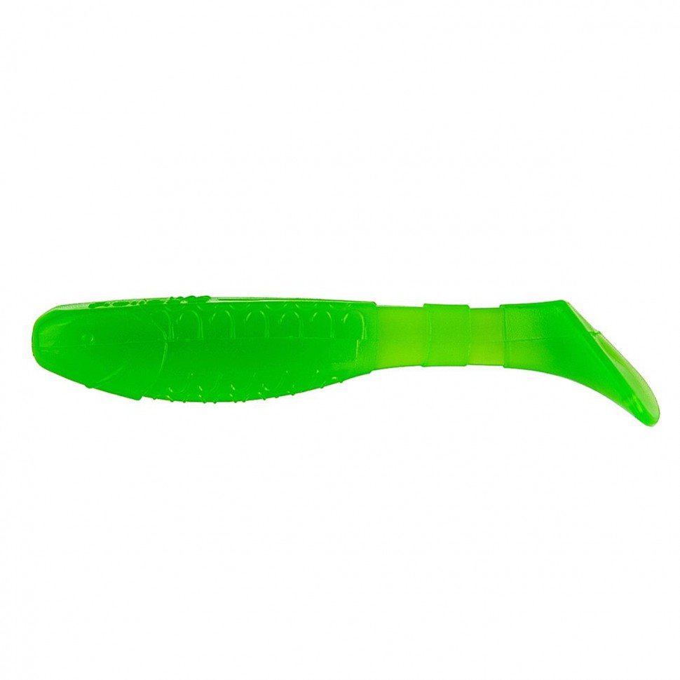 Виброхвост Helios Chubby 3,55"/9 см, цвет Electric green 5 шт HS-4-007 , 